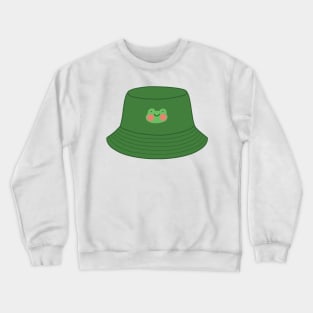 Frog bucket hat Crewneck Sweatshirt